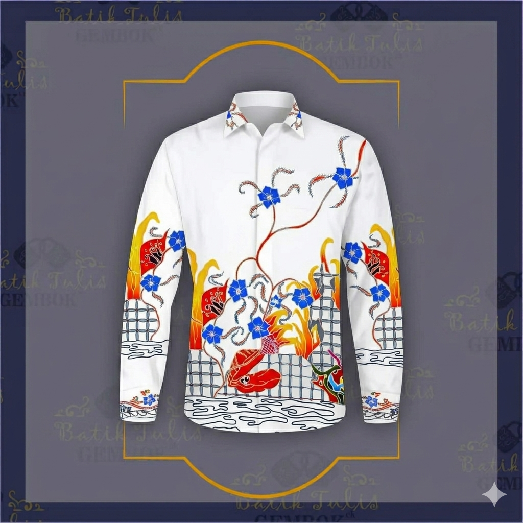 KAIN BATIK MOTIF KERANG - Image 3