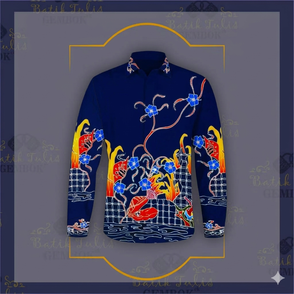 KAIN BATIK MOTIF KERANG - Image 2