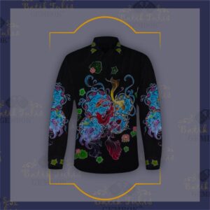 KAIN MOTIF IKAN CUPANG